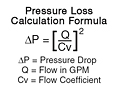 Pressure Loss Calculation Formula